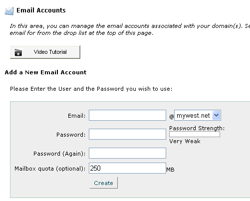 Add new email account cPanel Add new email account cPanel