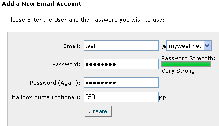 Add new email account cPanel Add new email account cPanel